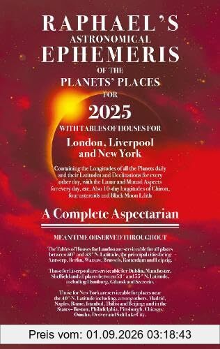 Raphael's Ephemeris 2025