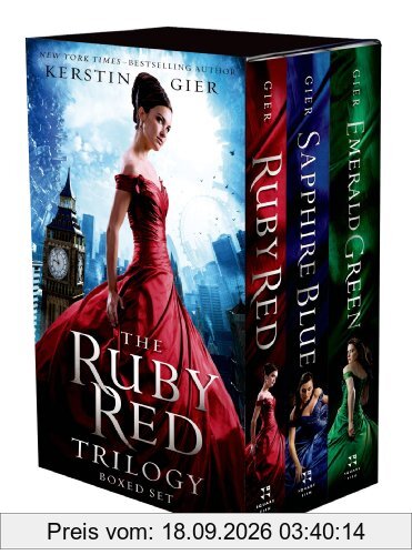 Kerstin Gier The Ruby Red Trilogy Boxed Set