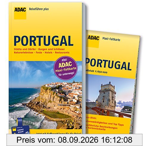 ADAC Reiseführer plus Portugal: mit Maxi-Faltkarte zum Herausnehmen