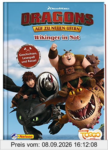 Dreamworks Dragons Auf zu neuen Ufern: Wikinger in Not: Geschichten, Lesespaß und Rätsel