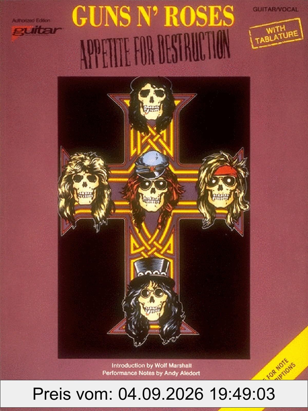 Appetite for Destruction (Guitar, Vocal)