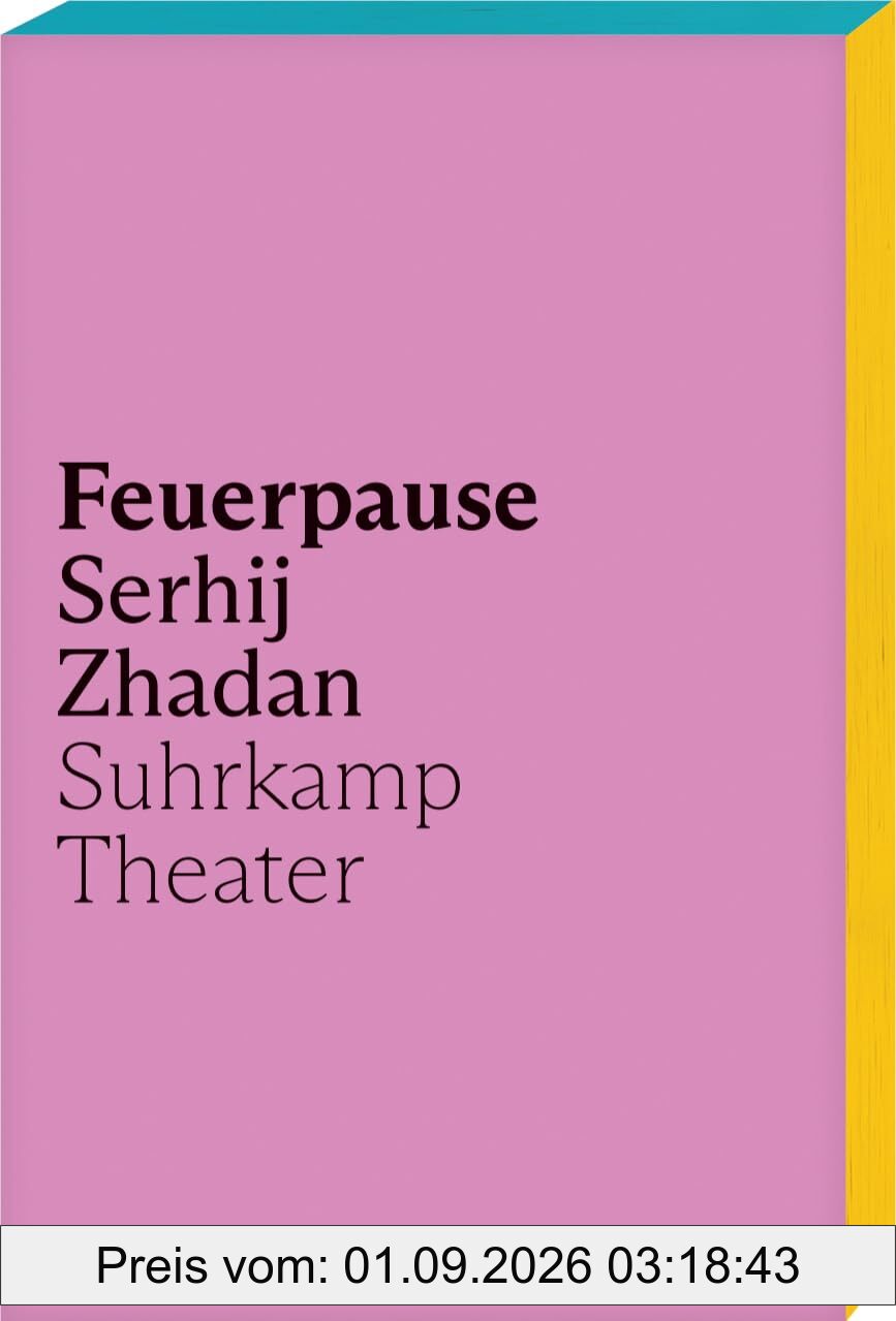 Feuerpause: Das erste Theaterstück von Serhij Zhadan in deutscher Übersetzung