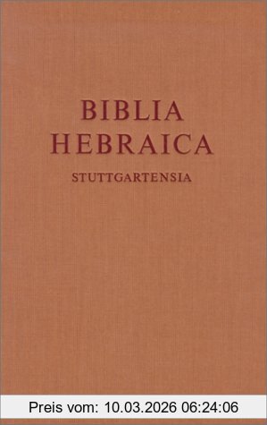 Karl Elliger Biblia Hebraica Stuttgartensia , Ancien Testament