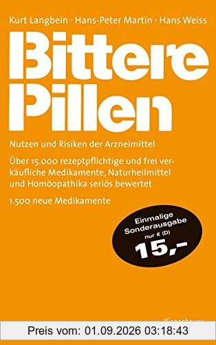 Bittere Pillen 2015-2017: Nutzen und Risiken der Arzneimittel