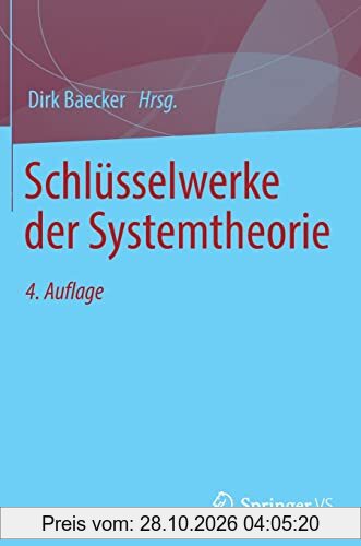 Schlüsselwerke der Systemtheorie