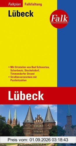 Falkplan Falk-Faltung Lübeck