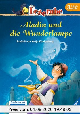 Leserabe - 3. Lesestufe: Aladin und die Wunderlampe