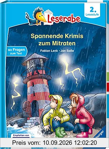 Spannende Krimis zum Mitraten - Leserabe ab 2. Klasse - Erstlesebuch für Kinder ab 7 Jahren (Leserabe - 2. Lesestufe)