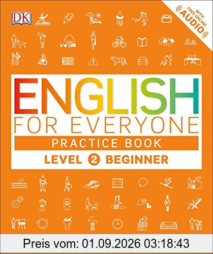 English for Everyone: Level 2: Beginner, Practice Book