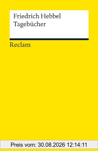 Tagebücher (Reclams Universal-Bibliothek)