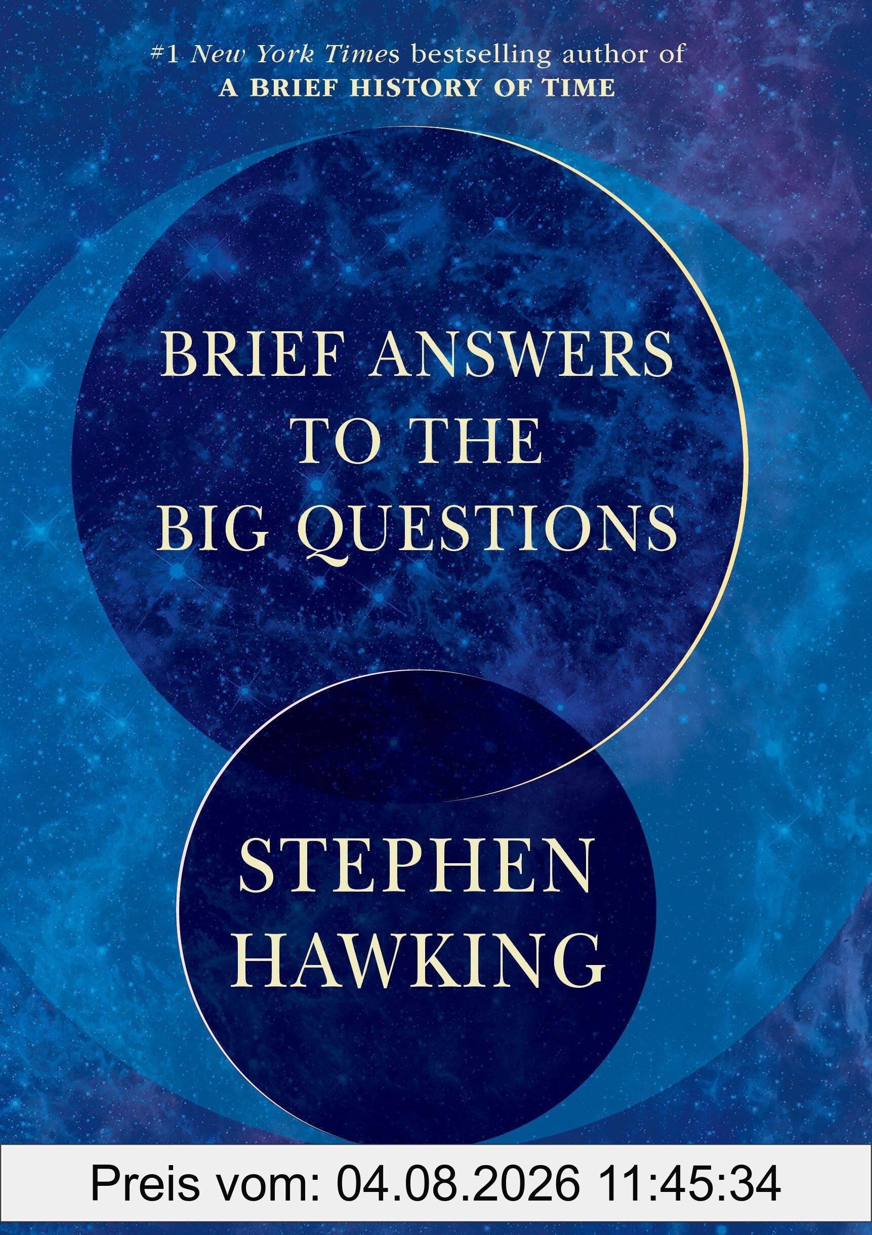 Stephen Hawking Brief Answers To The Big Questions