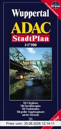 ADAC Stadtpläne, Wuppertal