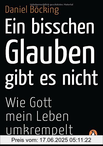 Binding : Taschenbuch, Label : Penguin Verlag, Publisher : Penguin Verlag, medium : Taschenbuch, numberOfPages : 224, publicationDate : 2018-08-13, releaseDate : 2018-08-13, authors : Daniel Böcking, ISBN : 3328102787