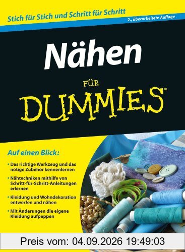 Nähen für Dummies (Fur Dummies)