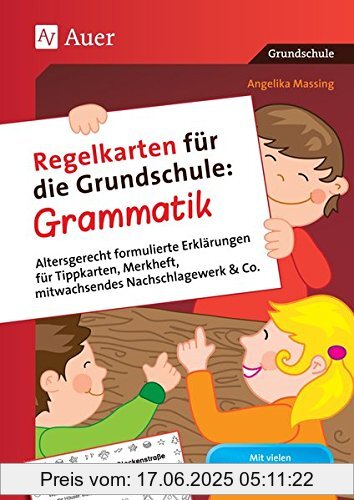 Binding : Broschiert, Edition : 1, Label : Auer Verlag in der AAP Lehrerfachverlage GmbH, Publisher : Auer Verlag in der AAP Lehrerfachverlage GmbH, medium : Broschiert, numberOfPages : 80, publicationDate : 2016-09-20, authors : Angelika Massing, languages : german, ISBN : 3403077594