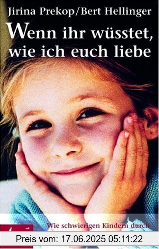 Binding : Gebundene Ausgabe, Edition : 3, Label : Kösel-Verlag, Publisher : Kösel-Verlag, medium : Gebundene Ausgabe, numberOfPages : 280, publicationDate : 1998-07-23, authors : Jirina Prekop, Bert Hellinger, languages : german, ISBN : 3466304709