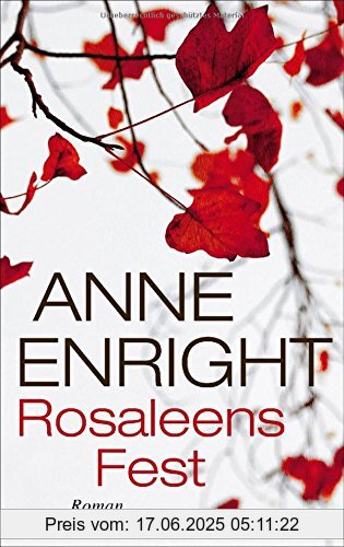 Binding : Gebundene Ausgabe, Label : Deutsche Verlags-Anstalt, Publisher : Deutsche Verlags-Anstalt, medium : Gebundene Ausgabe, numberOfPages : 384, publicationDate : 2015-11-09, authors : Anne Enright, translators : Hans-Christian Oeser, languages : german, ISBN : 3421047006