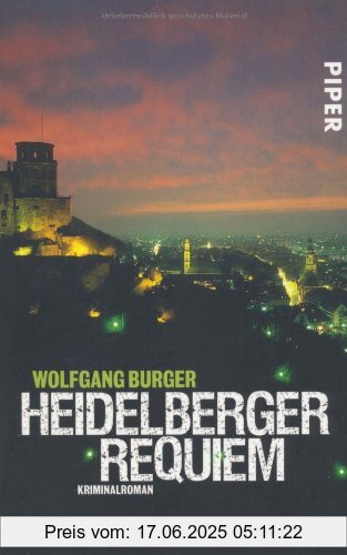 Binding : Taschenbuch, Edition : 12, Label : Piper Taschenbuch, Publisher : Piper Taschenbuch, medium : Taschenbuch, numberOfPages : 256, publicationDate : 2005-01-01, authors : Wolfgang Burger, languages : german, ISBN : 3492242170