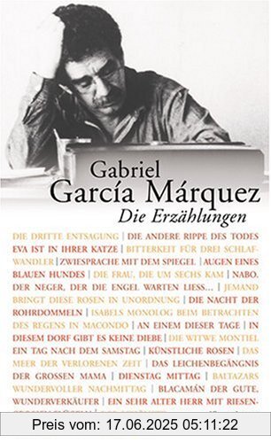 Binding : Gebundene Ausgabe, Edition : 1, Label : Kiepenheuer&Witsch, Publisher : Kiepenheuer&Witsch, medium : Gebundene Ausgabe, numberOfPages : 352, publicationDate : 2008-08-21, authors : Gabriel García Márquez, translators : Curt Meyer-Clason, languages : german, ISBN : 3462040456