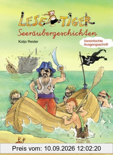 Lesetiger Seeräubergeschichten. Vereinfachte Ausgangsschrift