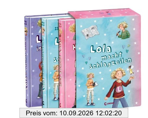 Hier kommt Lola!/Lola macht Schlagzeilen/Lola in geheimer Mission: 3 Bände im Schuber