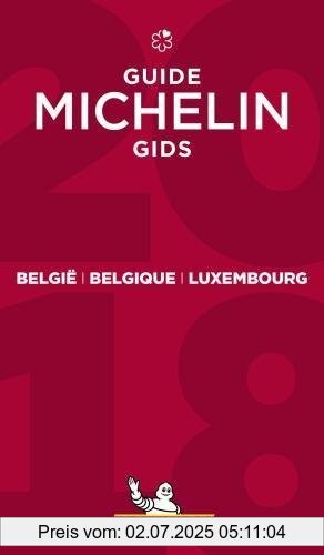 Die Buchhandlung in Oelde hat das Buch Michelin Belgique & Luxembourg 2018: Hotels & Restaurants (MICHELIN Hotelführer)