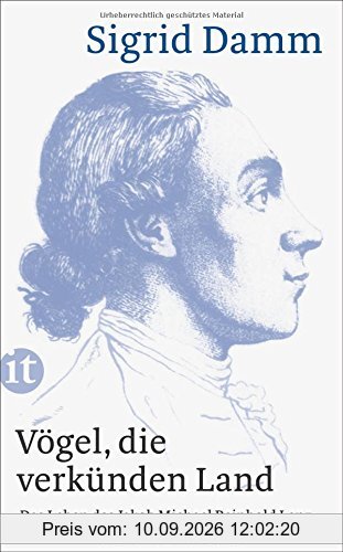Vögel, die verkünden Land: Das Leben des Jakob Michael Reinhold Lenz (insel taschenbuch)