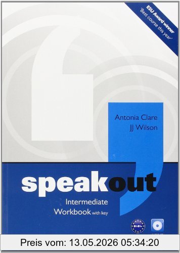 Antonia Clare Speakout Intermediate Workbook (with Key) And Audio Cd