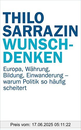 Binding : Gebundene Ausgabe, Label : Deutsche Verlags-Anstalt, Publisher : Deutsche Verlags-Anstalt, medium : Gebundene Ausgabe, numberOfPages : 576, publicationDate : 2016-04-25, authors : Thilo Sarrazin, languages : german, ISBN : 342104693X