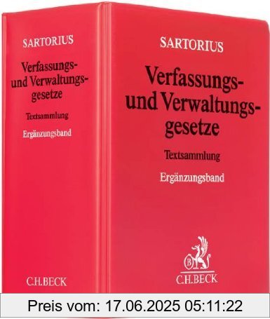 Binding : Ringeinband, Edition : 1. Februar 2013, Label : C.H.Beck, Publisher : C.H.Beck, medium : Sonstige Einbände, publicationDate : 2013-01-01, authors : Sartorius, ISBN : 3406636012