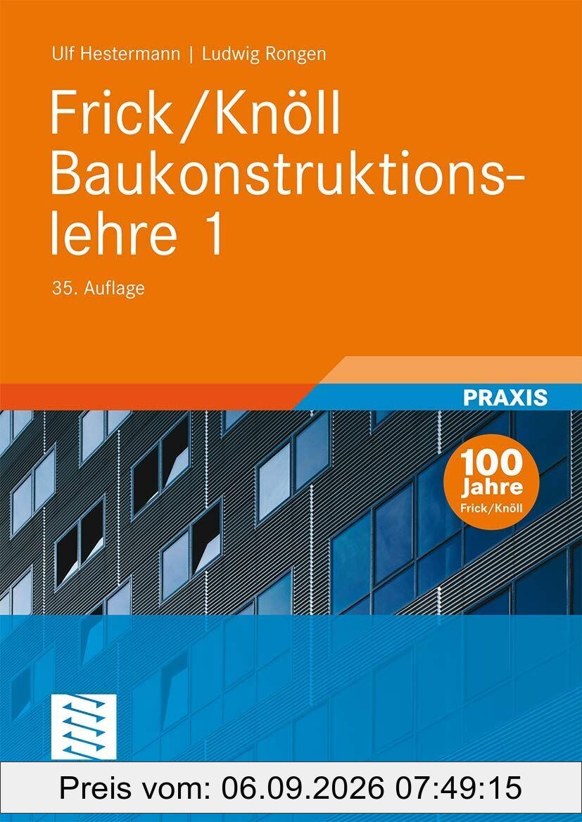 Frick/Knöll Baukonstruktionslehre 1