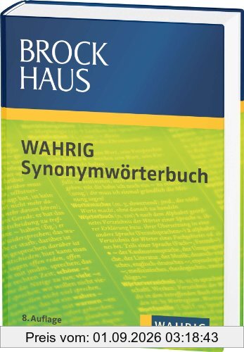Brockhaus Wahrig Synonymwörterbuch