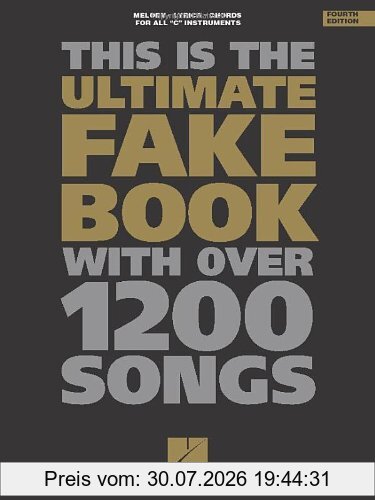 Hal Leonard Publishing Corporation The Ultimate Fake Book, C Edition (Fake Books)