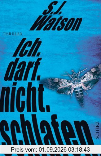 Ich. Darf. Nicht. Schlafen