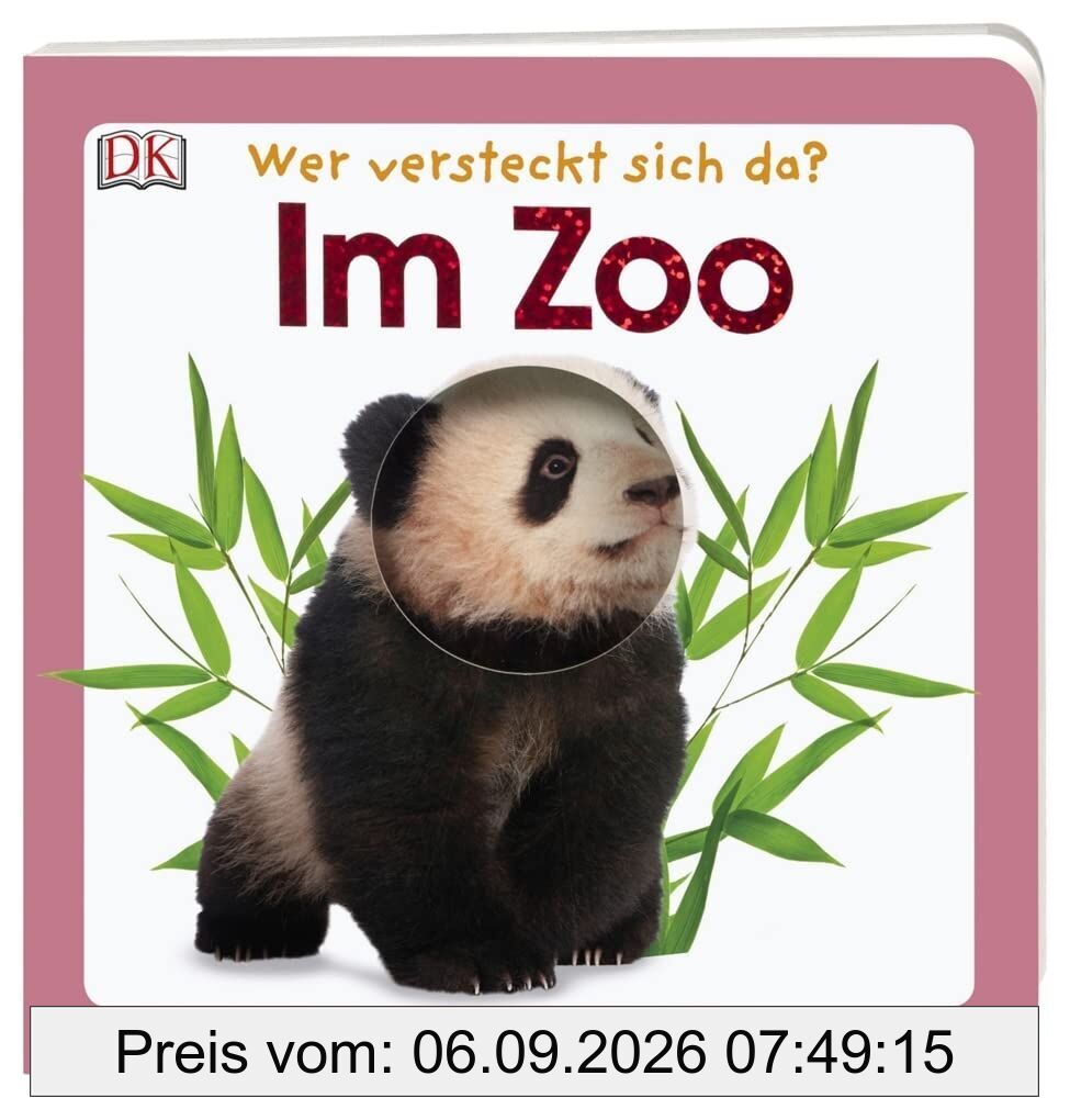 Wer versteckt sich da. Im Zoo