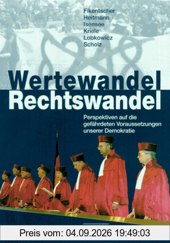 Wertewandel, Rechtswandel