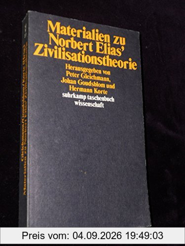Materialien zu Norbert Elias' Zivilisationstheorie.