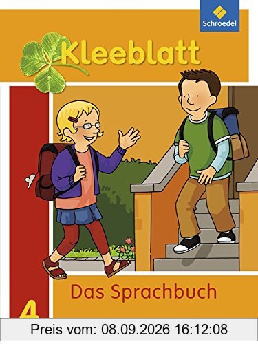 Kleeblatt. Das Sprachbuch - Ausgabe 2014 Bayern: Schülerband 4: mit Schutzumschlag