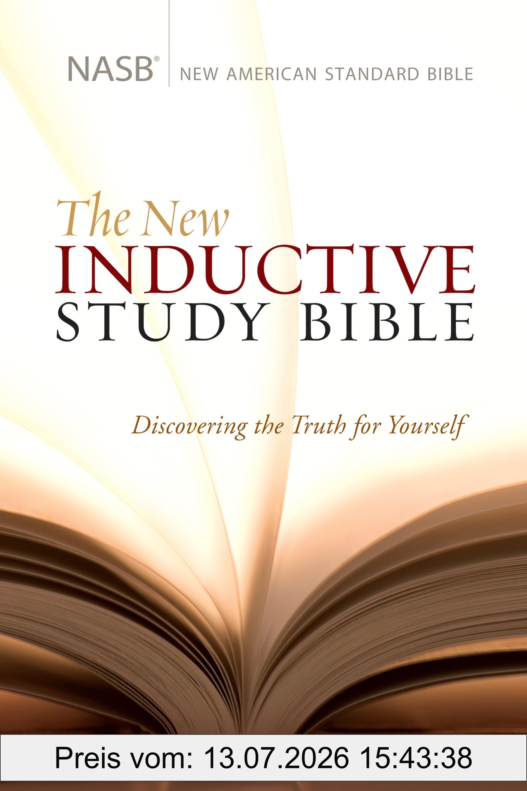 Precept Ministries International New Inductive Study Bible-Nasb, New American Standard Bible
