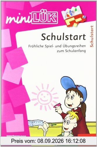 miniLÜK: Schulstart Doppelband: Fröhliche Spiel- und Übungsreihen zum Schulanfang: Einführende Übungen in die Welt der Zahlen und Buchstaben