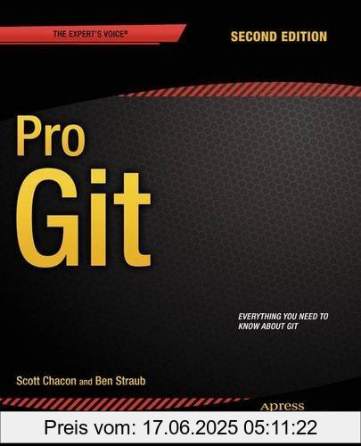 Binding : Taschenbuch, Edition : 2, Label : Apress, Publisher : Apress, medium : Taschenbuch, numberOfPages : 456, publicationDate : 2014-11-09, releaseDate : 2014-11-09, authors : Scott Chacon, languages : english, ISBN : 1484200772