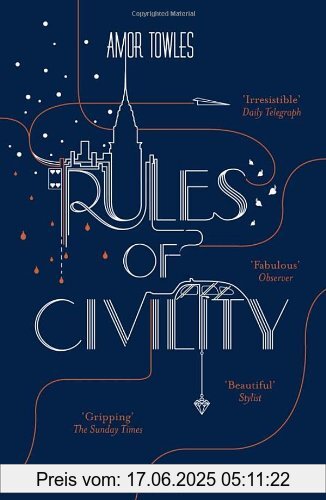 Binding : Taschenbuch, Label : Hodder & Stoughton, Publisher : Hodder & Stoughton, NumberOfItems : 5, medium : Taschenbuch, numberOfPages : 335, publicationDate : 2012-01-05, authors : Amor Towles, languages : english, ISBN : 1444708872
