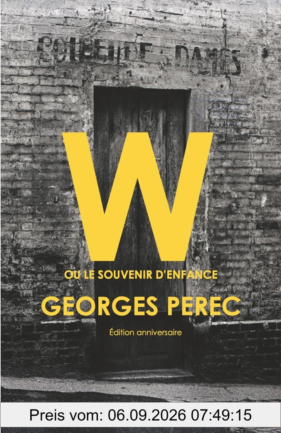 W ou Le souvenir d'enfance