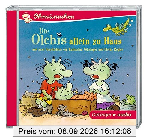 Die Olchis allein zu Haus und zwei Geschichten von Katharina Vöhringer und Ulrike Rogler (CD): OHRWÜRMCHEN-Hörbuch, ca. 30 min