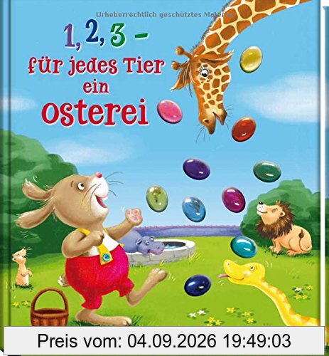 1, 2, 3 - für jedes Tier ein Osterei