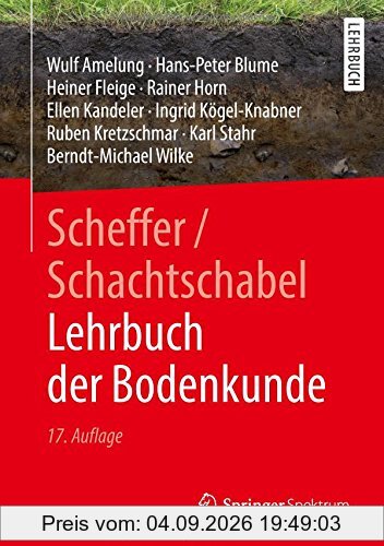 Scheffer/Schachtschabel Lehrbuch der Bodenkunde