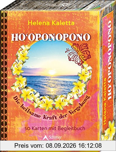 Kartenset: Ho'oponopono - Die Kraft der Vergebung - 50 Karten mit Begleitbuch