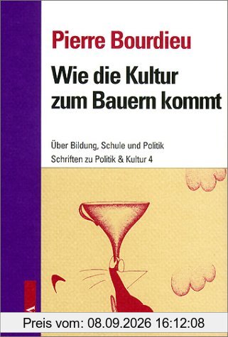 Wie die Kultur zum Bauern kommt: Über Bildung, Schule und Politik