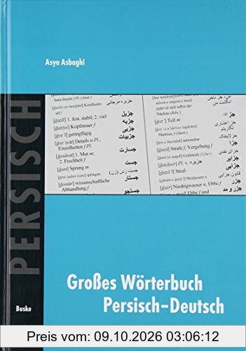 Grosses Wörterbuch Persisch-Deutsch