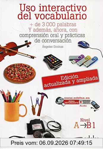 Uso interactivo del vocabulario: A1-B1 - Übungsbuch: Učebnice (Material Complementario - Jóvenes Y Adultos - Uso Interactivo Del Vocabulario - Nivel A1-B1)